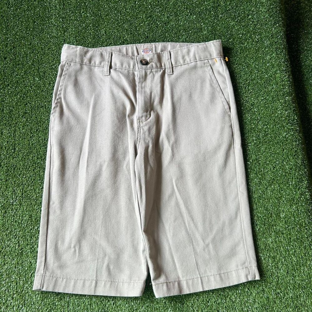 Dickies Women's Cream and Tan Shorts